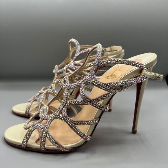 Dazzling Crystal Louboutin Heels!